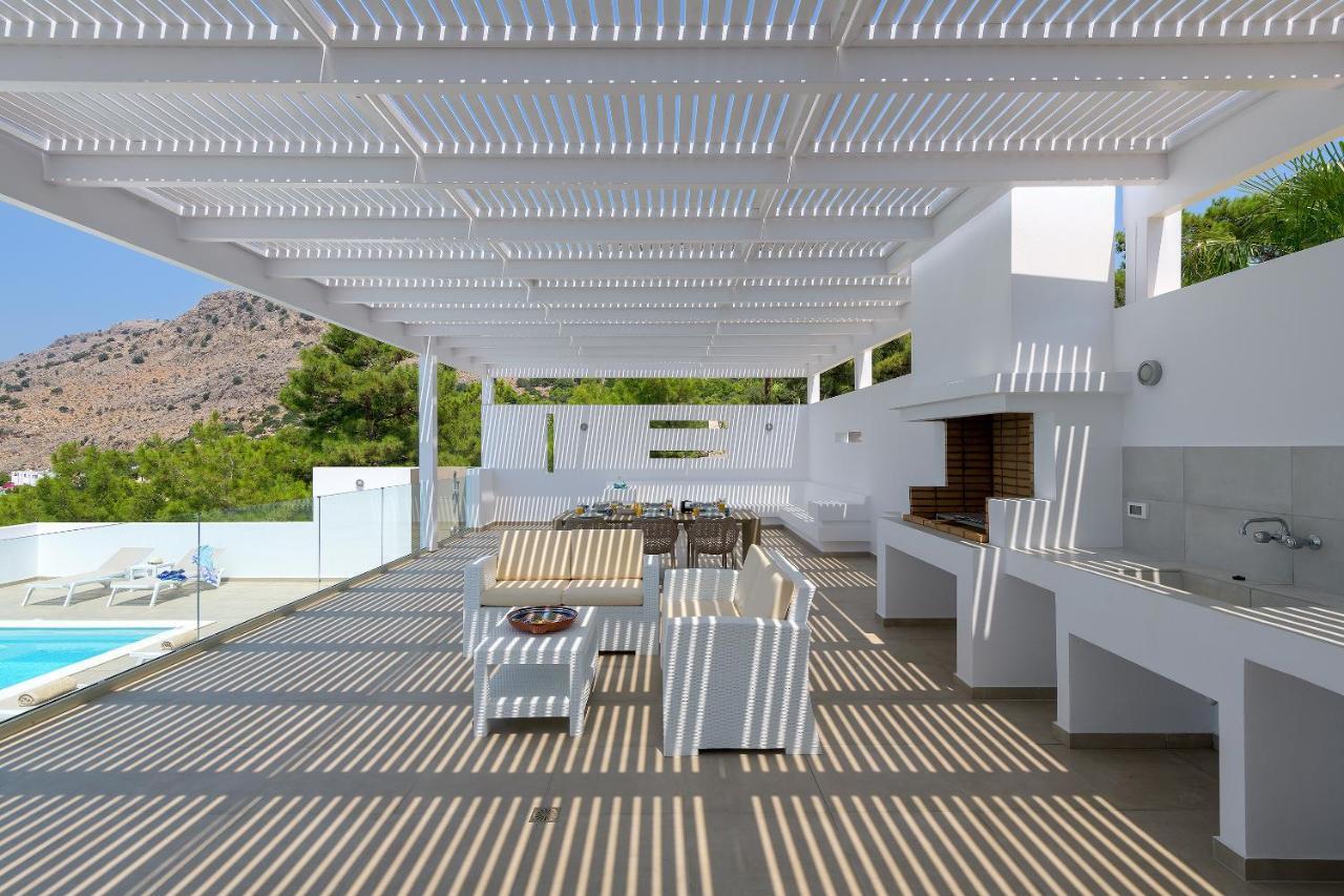 Villa Allegra With Pool In Pefkos, Lindos Area Pefki  Exterior photo