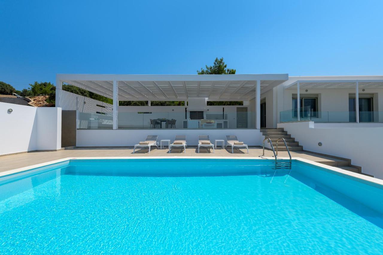Villa Allegra With Pool In Pefkos, Lindos Area Pefki  Exterior photo
