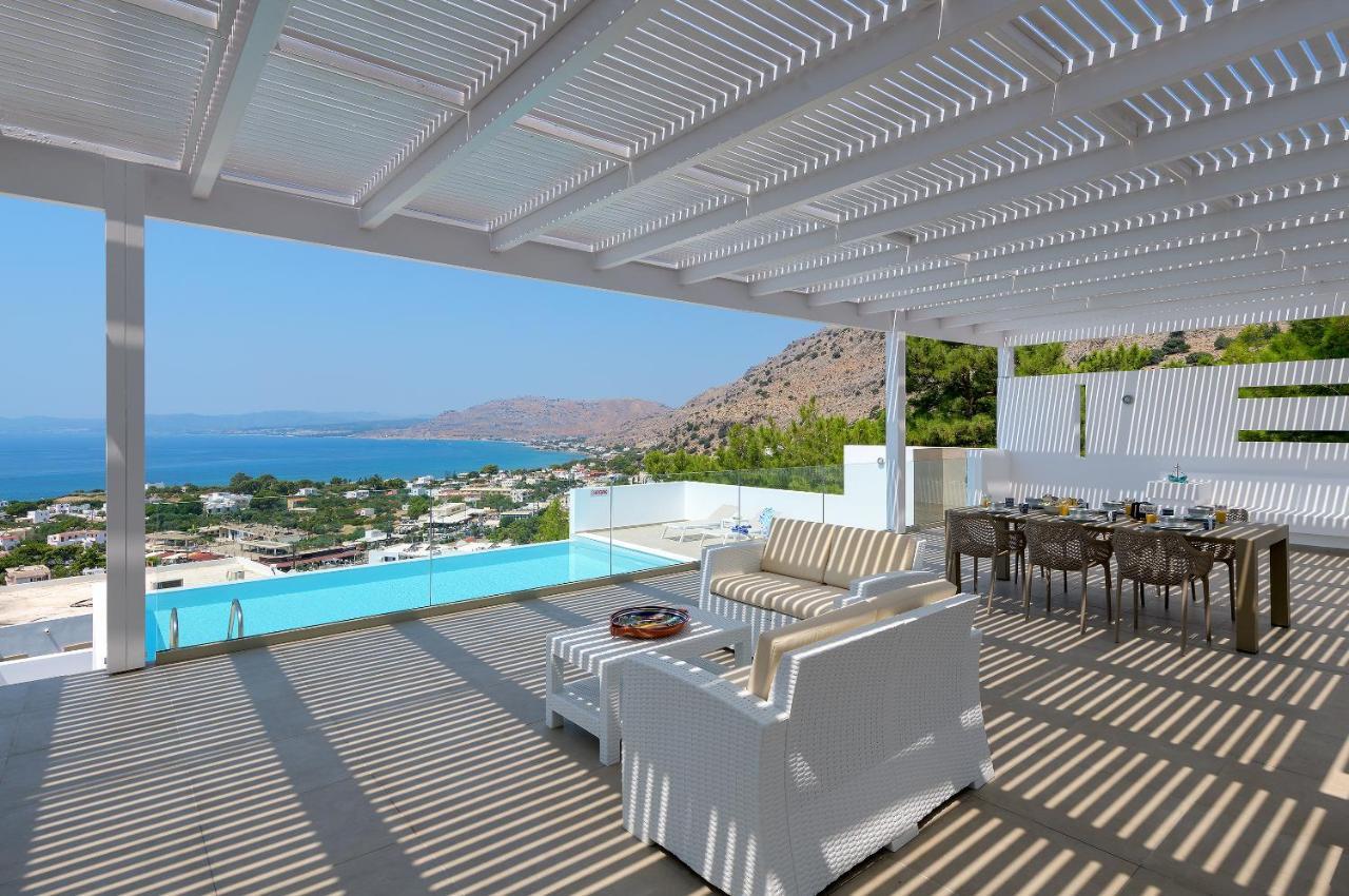 Villa Allegra With Pool In Pefkos, Lindos Area Pefki  Exterior photo